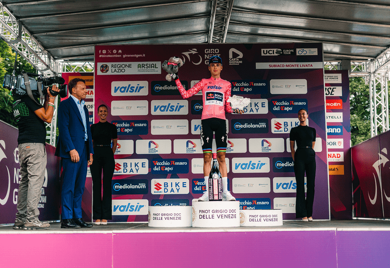 Finn super uphill at the Giro Next Gen