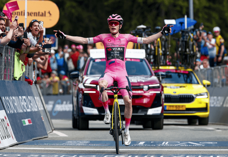 Giro d'Italia, Stage 16: Vingegaard wins four!
