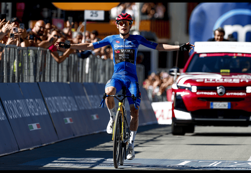 Giro de Italia: etapa y rosa para Vingegaard