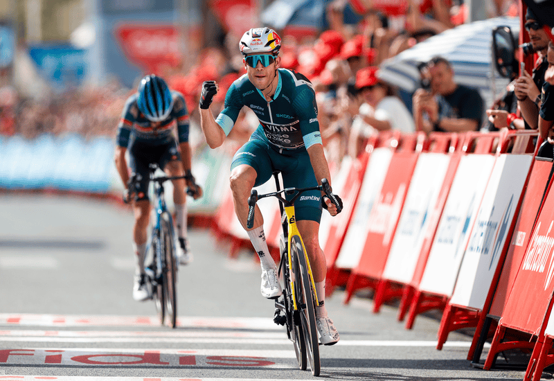 Vuelta: winning escape by Van Aert