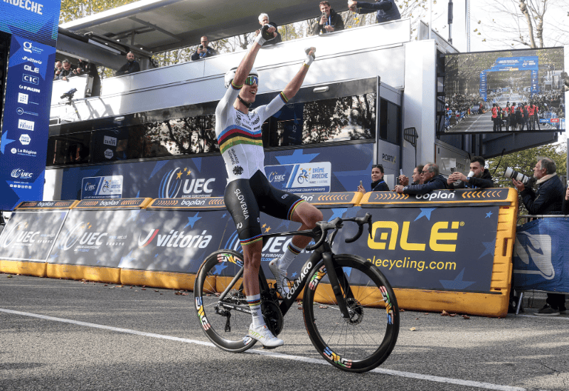 Pogačar reassures fans: "I'm improving every day after my crash."