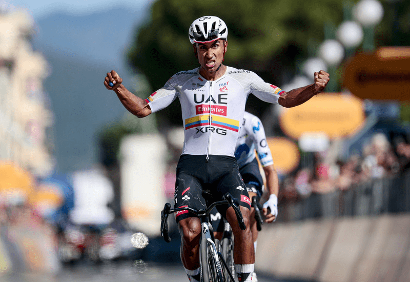 Giro d'Italia, Stage 11: Narvaez scores a hat-trick