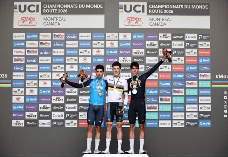 Cycling World Championships: Ryan Gal surprisingly wins the U23 time trial