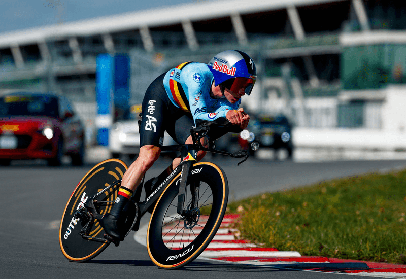 El póker de Evenepoel en el Campeonato Mundial de Contrarreloj