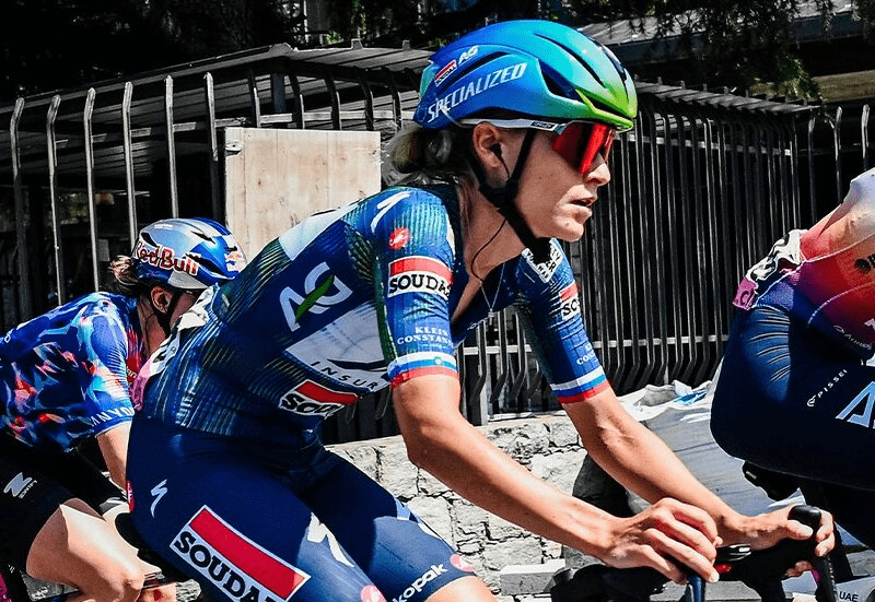 Žigart avoids surgery: the Slovenian is already back in the saddle after breaking her jaw at the Tour de Suisse.