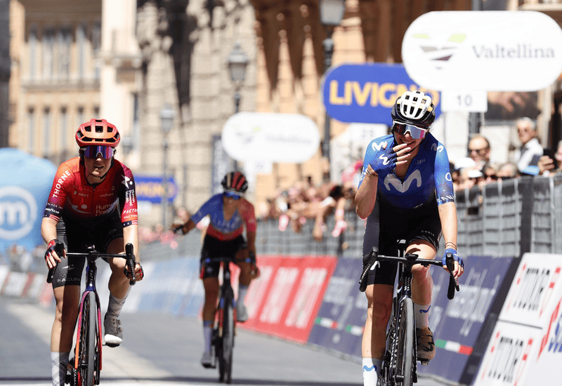 Lippert: "It's a shame I wasn't on Kim's wheel on the final corner." - The German rider finished second behind the unstoppable Le Court-Pienaar in the queen stage of the Tour of Britain Women.