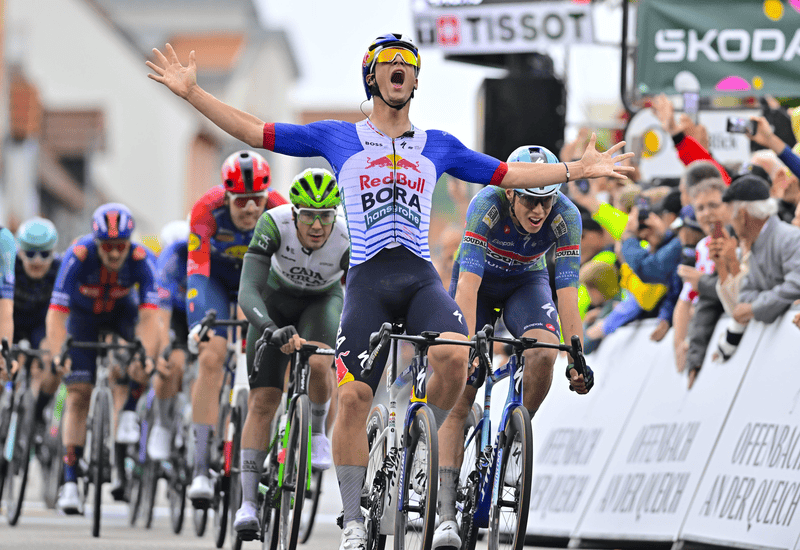 Deutschland Tour: Magagnotti beats Magnier in the sprint