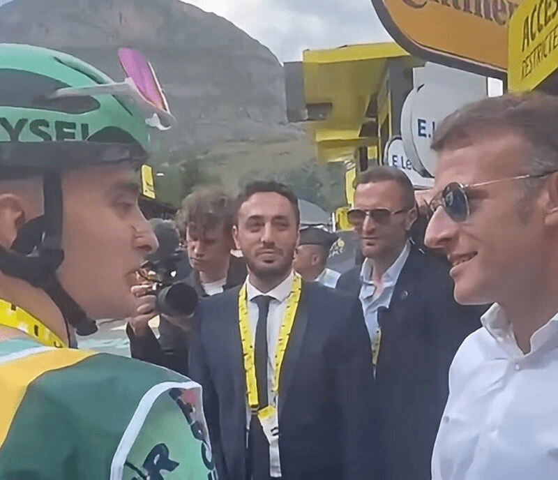 Seixas like Mbappé, Macron's mission at the Tour de France