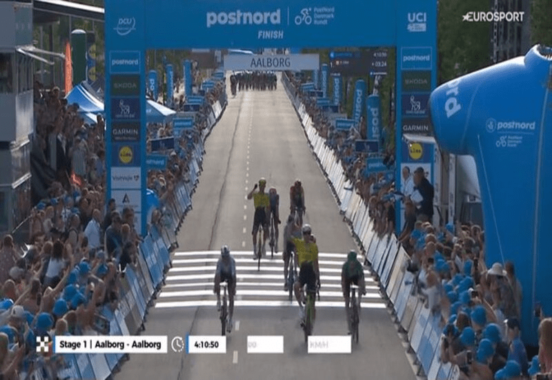 Van Aert è tornato: vittoria dominante alla Tappa 1 del Tour of Denmark