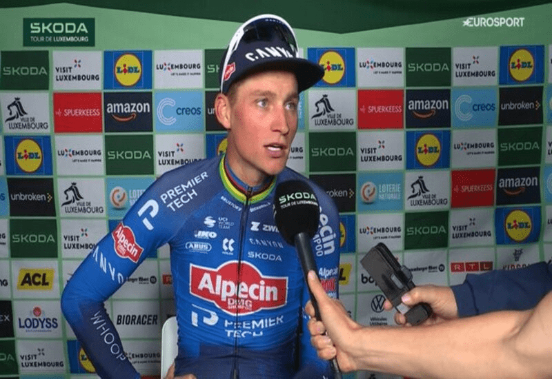 Impresa pazzesca di Van der Poel: 174 km in fuga solitaria al Tour de Luxembourg