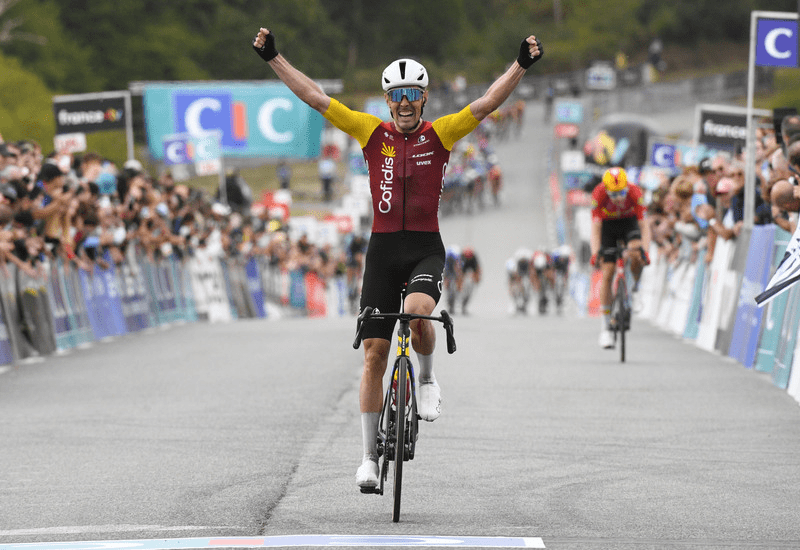 Colpaccio Aranburu alla Bretagne Classic