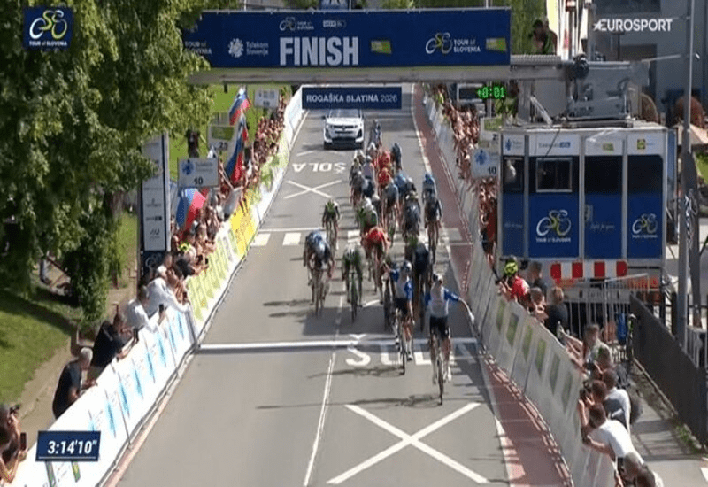 Tour of Slovenia, Stage 1: Pithie wins in sprint