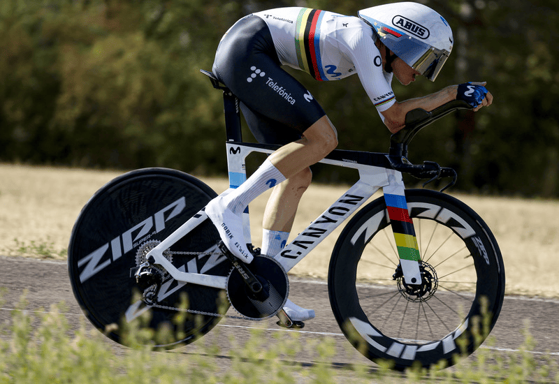Reusser shines in the Dijon time trial and wears the yellow jersey of the Tour de France Femmes